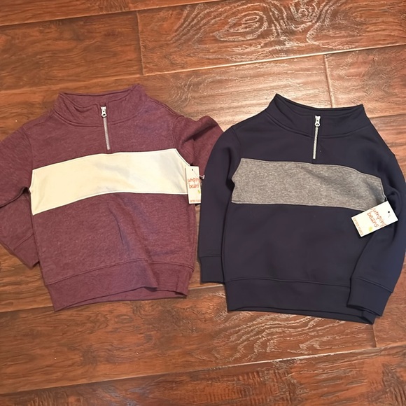 Set of two NWT quarter zip fleece - Picture 1 of 5